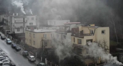 pogop - Dzisiaj w Pile jest koszmarna pogoda, która przyciska dym i spaliny do ziemi ...