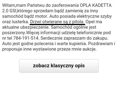 B.....t - Uuu, chyba jakaś nowość ( ͡° ͜ʖ ͡°) #motoryzacja #samochody #opel #heheszki...