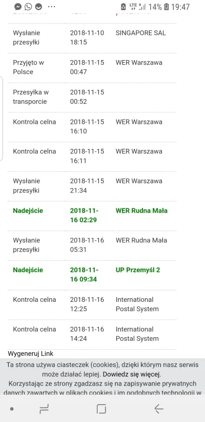 owmatt77 - Moze mi ktos powiedziec jak to wyglada, przejdzie czy nie?
#tracking