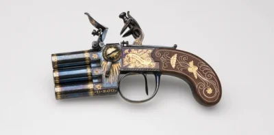 Argetlam - Bogato zdobiony pistolet należący do samego Napoleona.

#czarnoprochowyc...