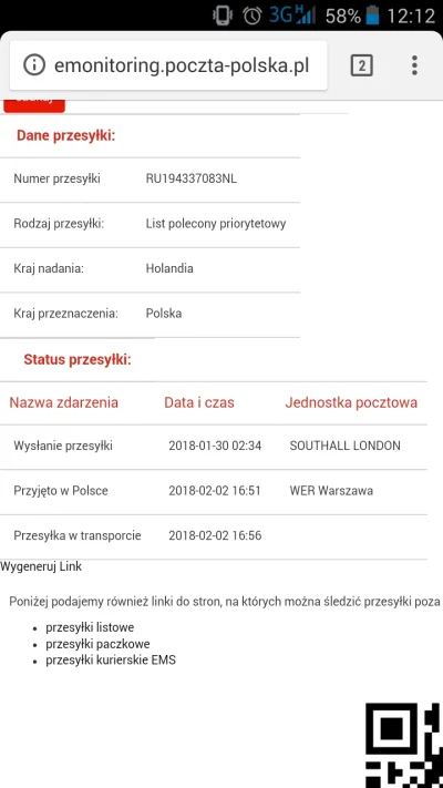 Weltmajster - #pocztapolska #werwarszawa #tracking #banggood 

Leżała komuś tyle pa...