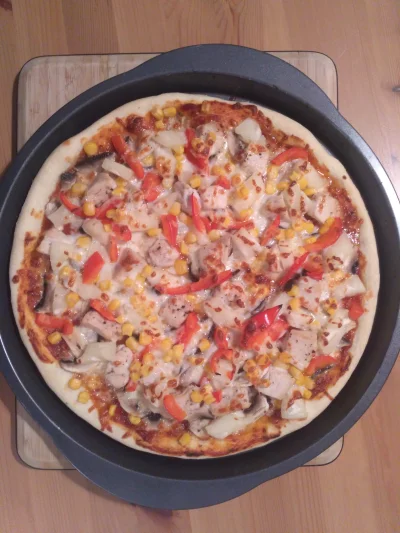 pomaranczowymors - Wczoraj taką pizze popełniłem ( ͡° ͜ʖ ͡°)
#pizza #pizzazananasem ...