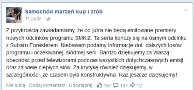 eugeniusz_geniusz - Widzieli? Szkoda :( Spoko ziomeczek był z tego Adama.

#motoryzac...