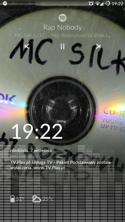 MtEden - Ta okładka płyty... #mcsilk w #spotify. Plus polecam każdemu z #oneplus na z...