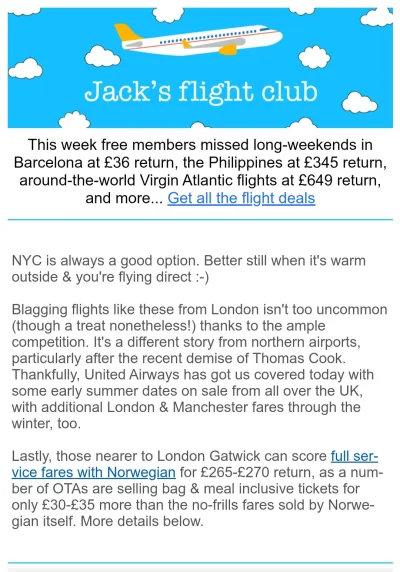 silentpl - @kisiel119: zapisz się do darmowego newslettera od Jack's Flight Club gdzi...