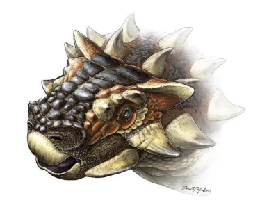 CrazyDino - Zaraapelta nomadis to nowy dla nauki ankylozauryd (dinozaur pancerny) z p...