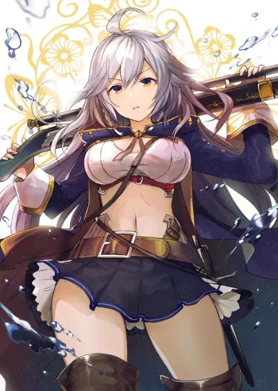 Banri - #randomanimeshit #granbluefantasy #silva #girlsandguns #hayamaeishi