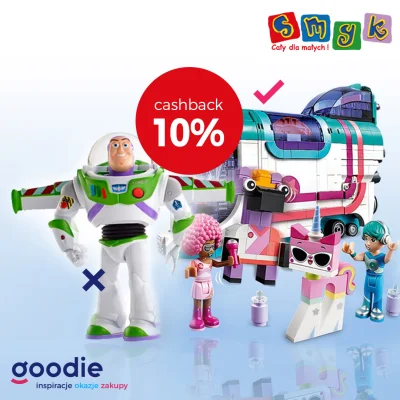 Goodie_pl - Mirki, z okazji Dnia Dziecka podnosimy #cashback na zakupy online w Smyku...