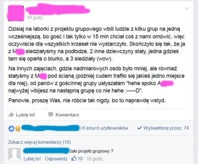 Lunder - Wbijasz na facebooka swojej grupy studenckiej aby zobaczyć czy już zaczęły t...