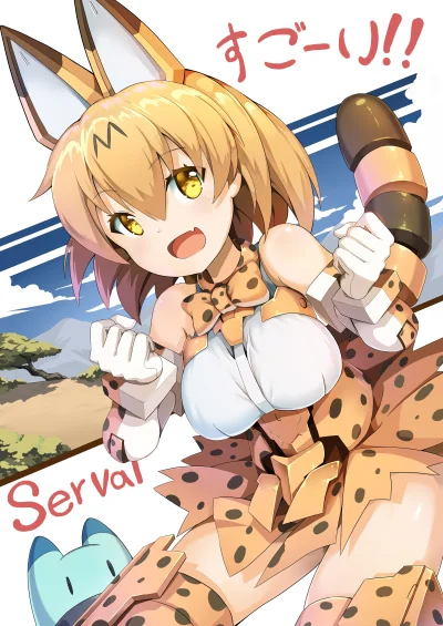 FuzzyWuzzy_ - #randomanimeshit #kemonofriends #serval #nekomimi #kemonomimi #animeart...