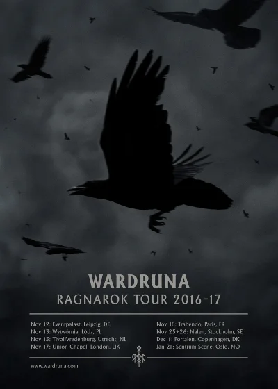 u.....r - #wardruna zagra w listopadzie w #lodz wybiera się ktoś? :)
#folk #koncert