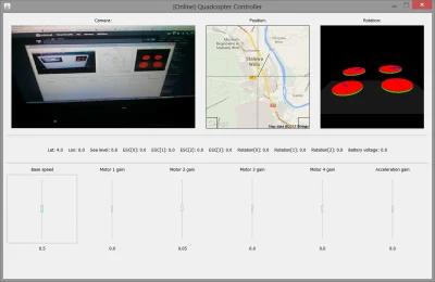 Visher - #quadcopter #diy #programowanie #elektronika #projekt

Wstępny interfejs po ...