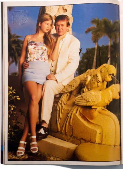 Corvo - Donald Trump z córką
Przyznaje ze troche creepy 
#trump #ivanka #vintage #p...
