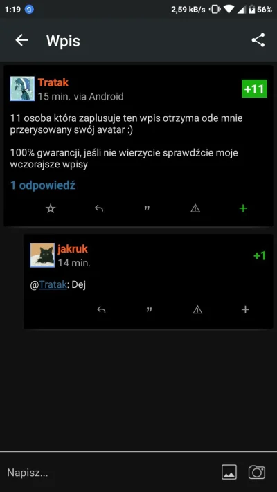 jestem_pingwinem - @Tratak poproszę ( ͡° ͜ʖ ͡°)