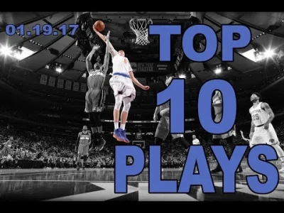 marsellus1 - #nba #nbaseason2017 #top10 #top5 #koszykowka #sport
Top 10 NBA Plays: 1...