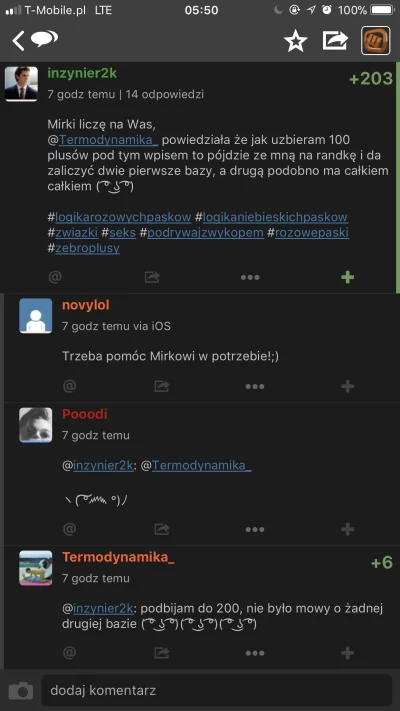 jakuba94 - @inzynier2k: @Termodynamika_: miłego ( ͡°( ͡° ͜ʖ( ͡° ͜ʖ ͡°)ʖ ͡°) ͡°)