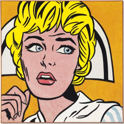 Hoverion - Roy Lichtenstein
Nurse, 1964
Obraz ten w 2015 roku został sprzedany za 9...