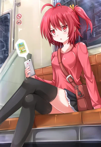 Azur88 - #randomanimeshit #originalcharacter #kazenokaze #lshorthair #redhair #redeye...