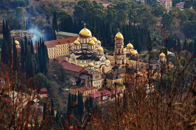 F.....o - Nowy Athos monaster św. Szymona Kananejczyka. 
#abchazja #kaukaz 
#prawos...