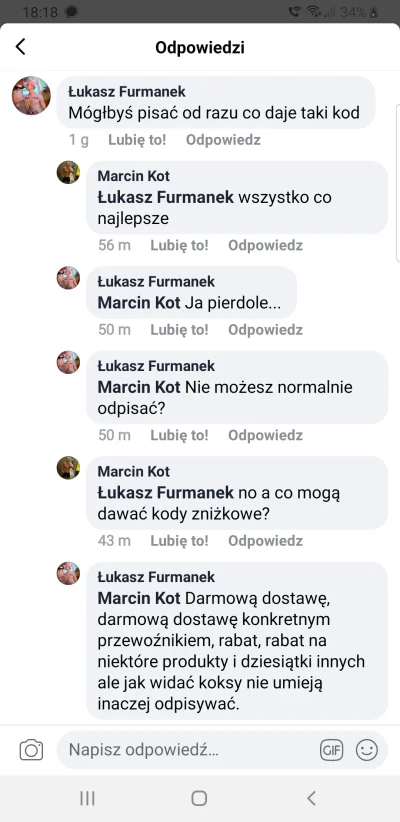 Seba_Kot - @furcio: musisz zrozumiec Łukaszu, ze moj brat ma problemy z czytaniem i m...