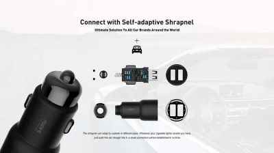 eternaljassie - Naprawdę niska cena na Xiaomi ROIDMI 3S Bluetooth Music Car Charger z...