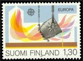 babisuk - Swojego znaczka w Finlandii doczekali się nawet metalurdzy. I to nie byle j...