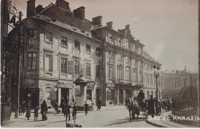 yanosky - Pałac Kazimierza Karasia w Warszawie – niezachowany gmach przy ulicy Krakow...