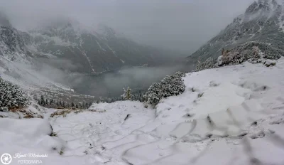 T.....d - widok na Morskie Oko zimą
#gory #tatry