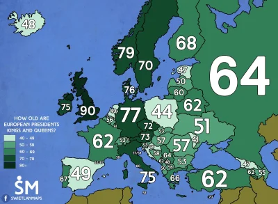 Edward_Kenway - Mamy najmlodszego prezydenta/króla w europie
#mapporn