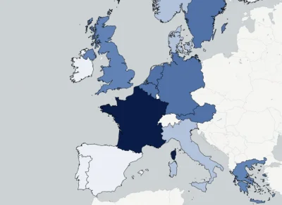 nikto - Gdzie w Europie jest najwięcej muzułmanów - zobacz na mapie zamieszczonej pon...