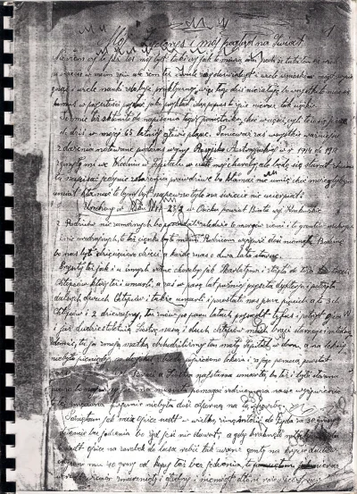 Rabsztok - Pamiętnik Pradziadka został ukończony.
Rękopis na ok. 50 stron został prz...