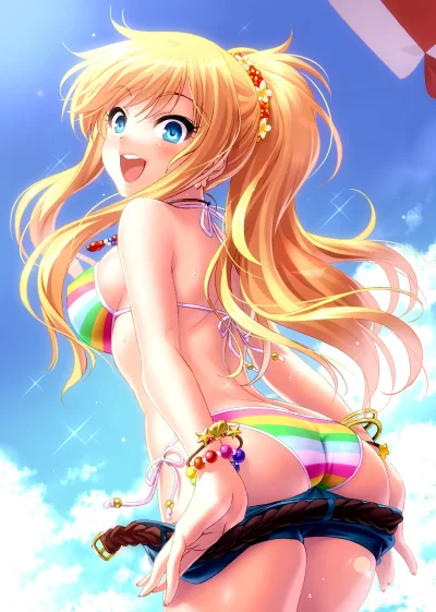 bakayarou - #randomanimeshit #idolmaster #idolmastercinderellagirls #yuiootsuki #swim...