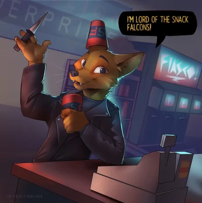 Etykieta - #furry #nightinthewoods