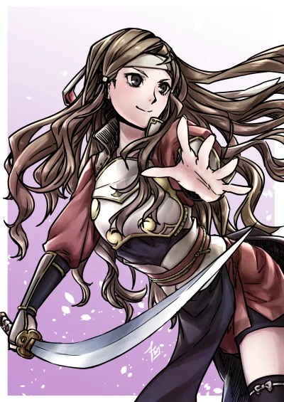 80sLove - Kazahana z gry Fire Emblem if - autor: fukowindy
http://www.pixiv.net/memb...