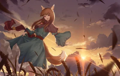 LatajacaPapryka512 - #randomanimeshit #spiceandwolf #holo #horo #kemonomimi #okamimim...