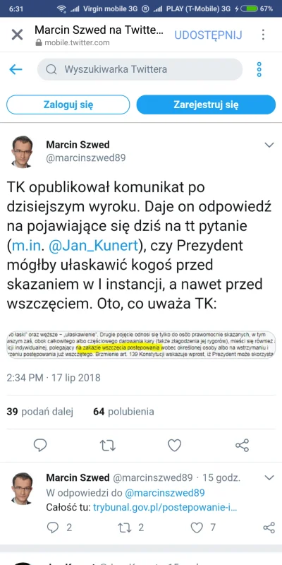 lakukaracza_ - Albo jestem debilem, albo słowo "ułaskawienie" może dotyczyć jedynie w...