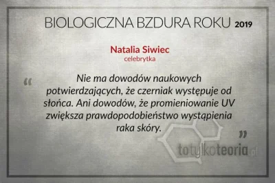 kotelnica - Zagłosuj na BIOLOGICZNĄ BZDURĘ ROKU 2019 https://www.totylkoteoria.pl/201...