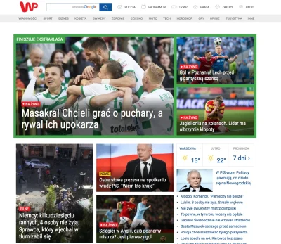 IndridCold - Portal WIRTUALNA POLSKA uważa, że mecze piłki nożnej są ważniejsze od po...