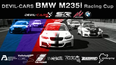 rauf - trwają pre kwalifikację do 2 rundy DEVIL-CARS BMW M235i Racing Cup 2017

zap...