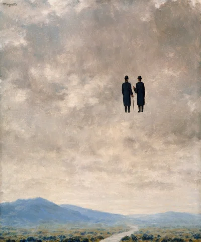 maxyking - @Bougainville: Art Of Conversation- Rene Magritte