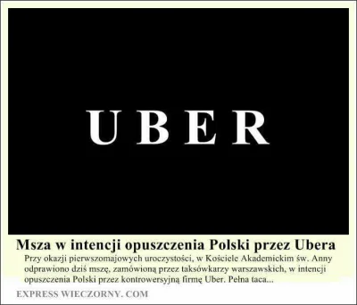 5ylVia - #uber #jakietopolskie #taxi #januszebiznesu #modlmysie