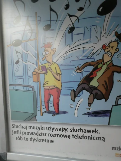 Pawellus - Patrzcie jaki fajny plakat w autobusie. #gdynia. #zkmgdynia #reklama