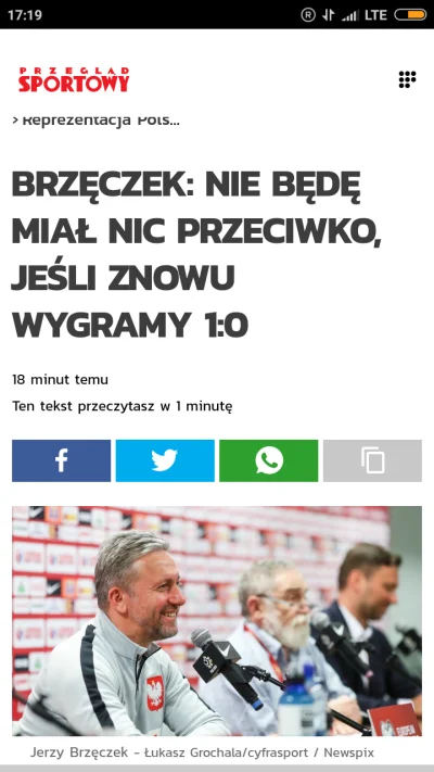 a.....1 - Najważniejsze to posiadanie ambitnego selekcjonera o jasno określonej wizji...