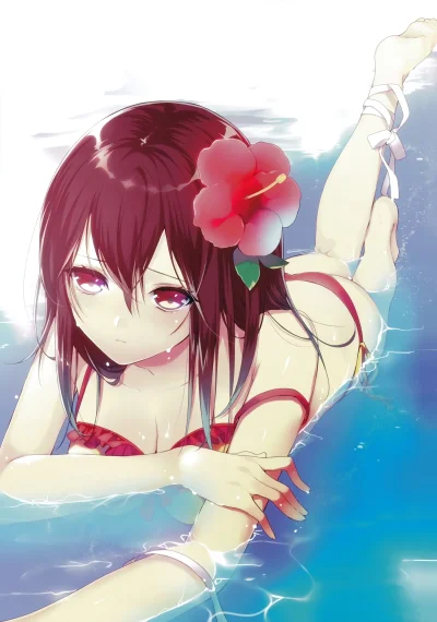 kedzior1916 - #randomanimeshit #striketheblood #yukinahimeragi #swimsuit #stopkianime...