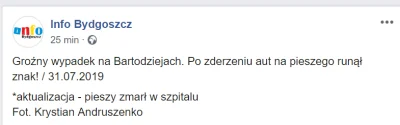 FrasierCrane - @Jechanka: @grap32: strona Info Bydgoszcz na Facebooku. Czy to wiarygo...