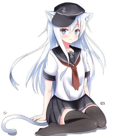 Hajak - #randomanimeshit #kantaicollection #hibiki #neko #kemonomimi @zeligauskas