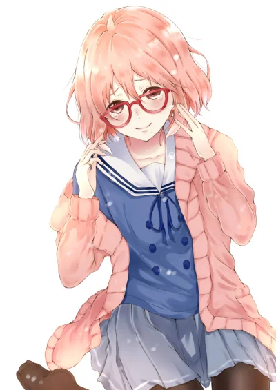 LlamaRzr - #randomanimeshit #kyoukainokanata #miraikuriyama #meganekko #rajstopyanime...