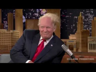 av18 - Jimmy Fallon sprawdza, czy włosy Donalda Trumpa są prawdziwe ( ͡° ͜ʖ ͡°)

#t...