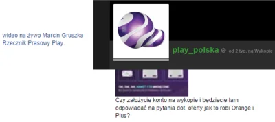 wigr - Namówiłem @play_polska, żeby założyli konto na wykopie ( ͡° ͜ʖ ͡°)