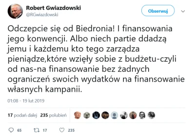 Watchdog_Polska - Po naszych pytaniach o wydatki Wiosny Biedronia ujawnił się niespod...